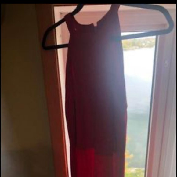 Gorgeous Ralph Lauren Red Sleeveless Wide-Leg Jumpsuit - Picture 7 of 16